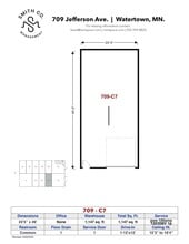 701-709 Jefferson Ave SW, Watertown, MN for lease Site Plan- Image 1 of 1