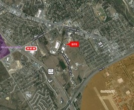 1648 N Lake Pass, Universal City, TX - AERIAL  map view