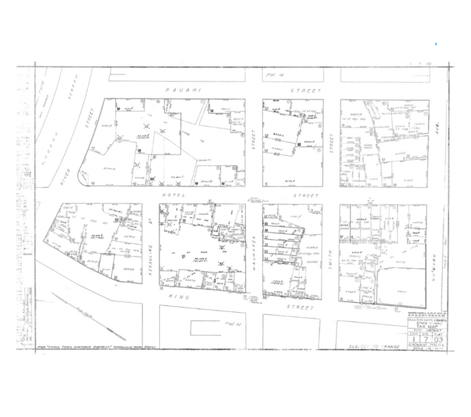 111 N Hotel St, Honolulu, HI for sale - Plat Map - Image 2 of 2