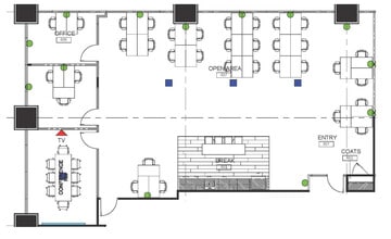 1801 Broadway, Denver, CO for lease Floor Plan- Image 1 of 1