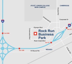 4050 Rock Creek Blvd, Joliet, IL - Aerial  map view