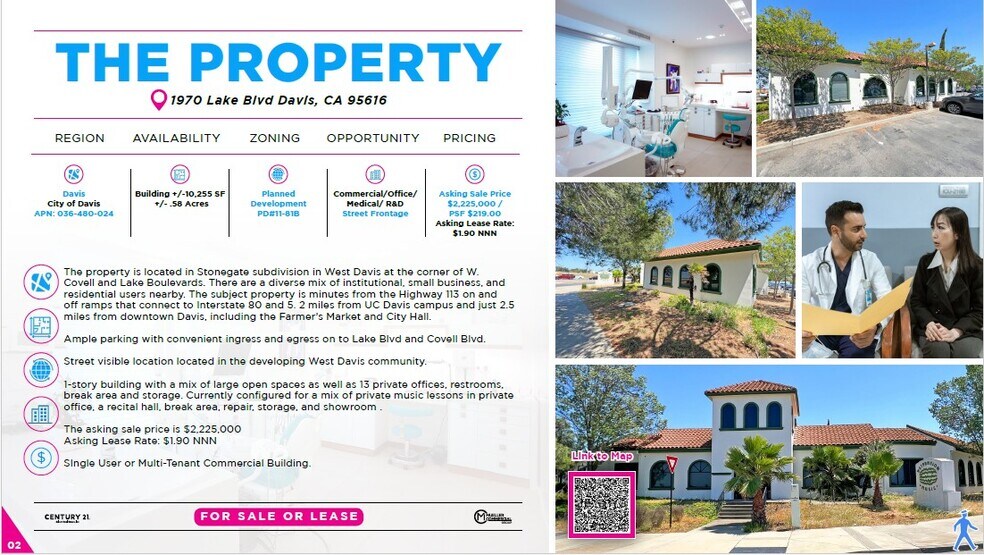 1970 Lake Blvd, Davis, CA à louer - Photo du bâtiment - Image 2 de 12