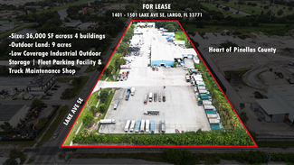 Plus de détails pour 1501 Lake Ave SE, Largo, FL - Industriel à louer