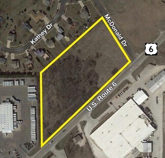 Plus de détails pour NWC Route 6 & McDonald Dr, Channahon, IL - Terrain à vendre