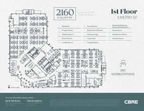 2160 E Elliot Rd, Tempe, AZ for lease Floor Plan- Image 1 of 1
