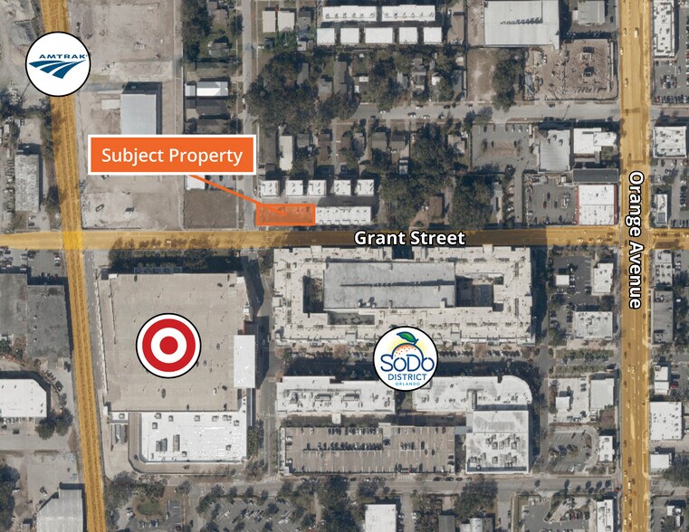 83 W Grant St, Orlando, FL à vendre - Aérien - Image 2 de 2