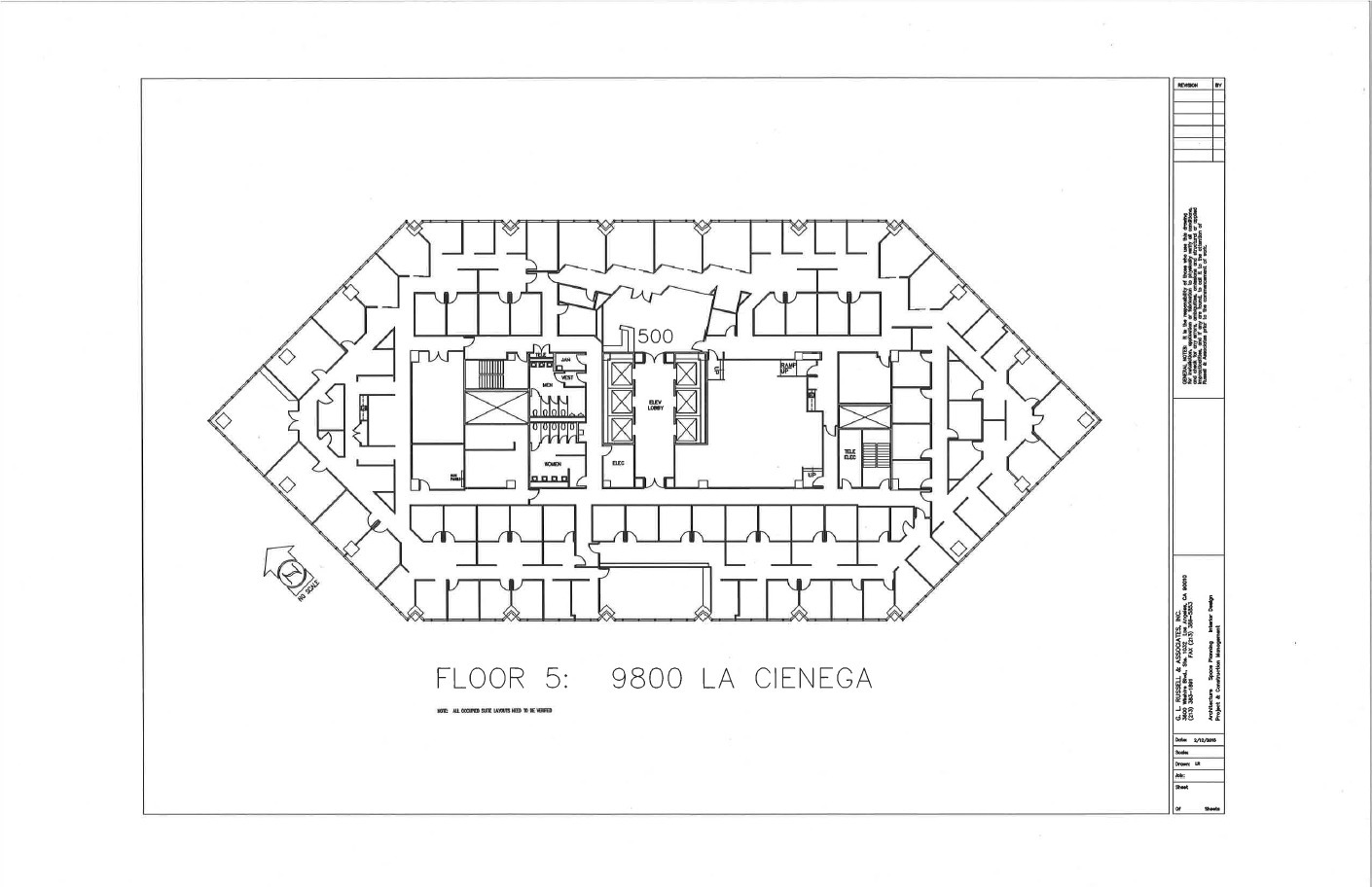 9800 S La Cienega Blvd, Inglewood, CA à louer Plan d’étage- Image 1 de 1