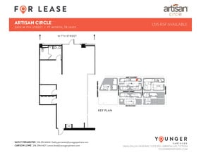 2973 W 7th St, Fort Worth, TX for lease Floor Plan- Image 1 of 1