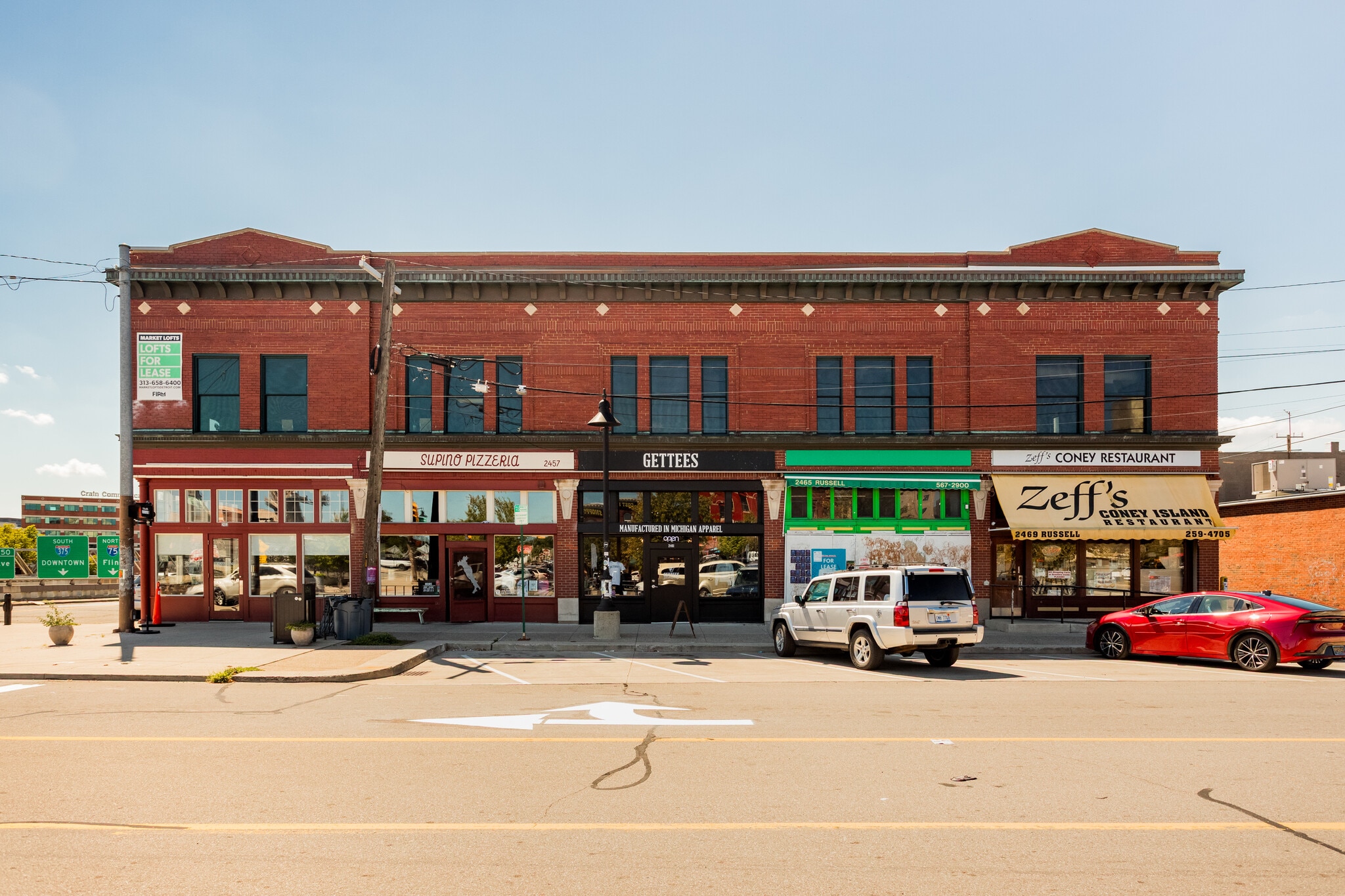 2453-2469 Russell St, Detroit, MI for lease Building Photo- Image 1 of 11