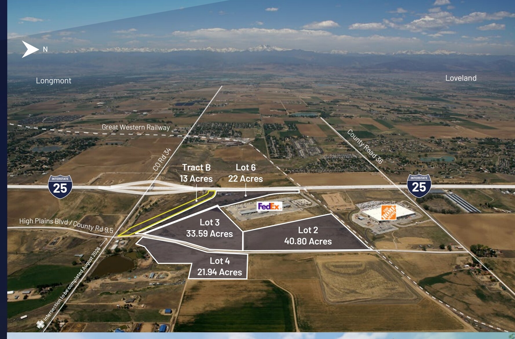 I-25 & Road 34, Mead, CO à vendre Autre- Image 1 de 2