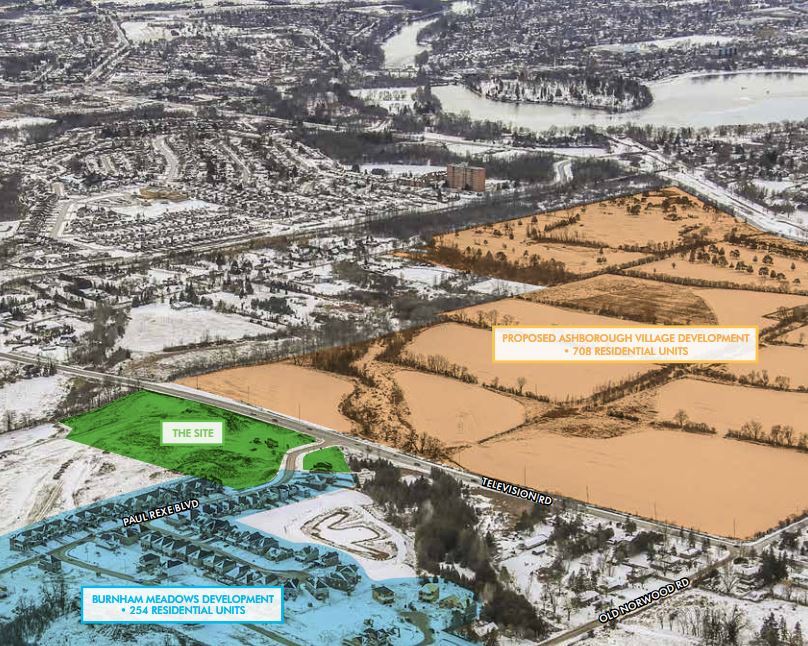 Television Rd & Paul Rexe Blvd, Peterborough, ON à vendre Aérien- Image 1 de 1