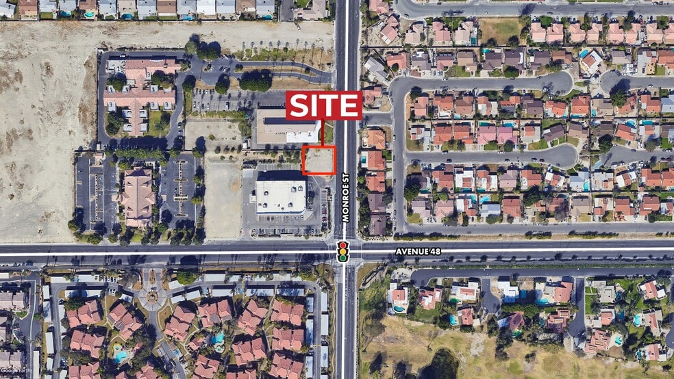 47797 Monroe St, Indio, CA for sale - Aerial - Image 2 of 3