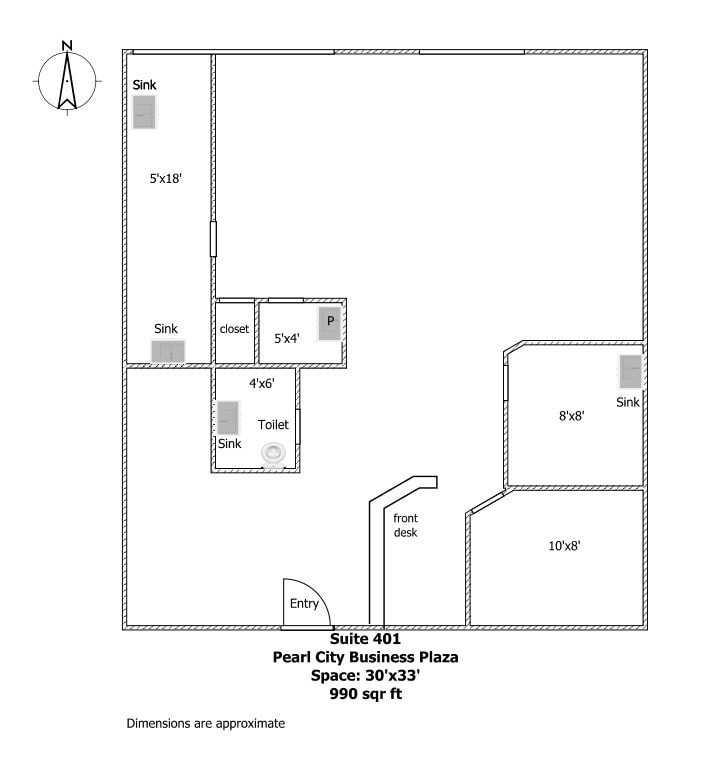 803 Kamehameha Hwy, Pearl City, HI for lease Floor Plan- Image 1 of 1