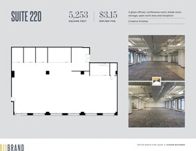 611 N Brand Blvd, Glendale, CA for lease Floor Plan- Image 1 of 1