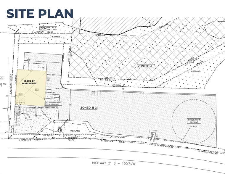 195 Commercial Ct, Rincon, GA for lease - Site Plan - Image 2 of 8