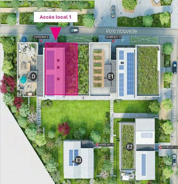 Local d'activités dans Lyon à vendre - Photo du bâtiment - Image 3 de 8