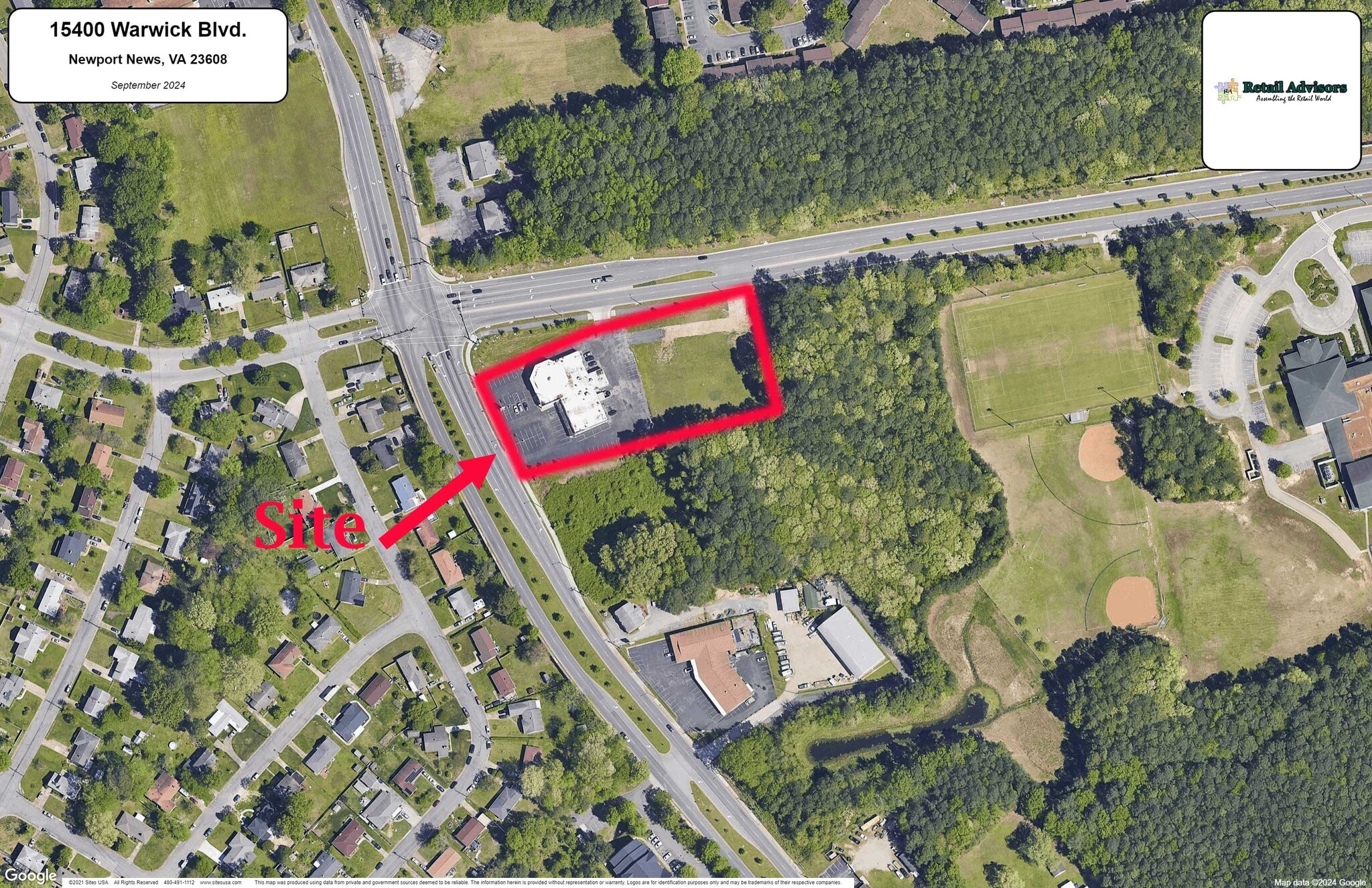 15400 Warwick Blvd, Newport News, VA for lease Primary Photo- Image 1 of 2