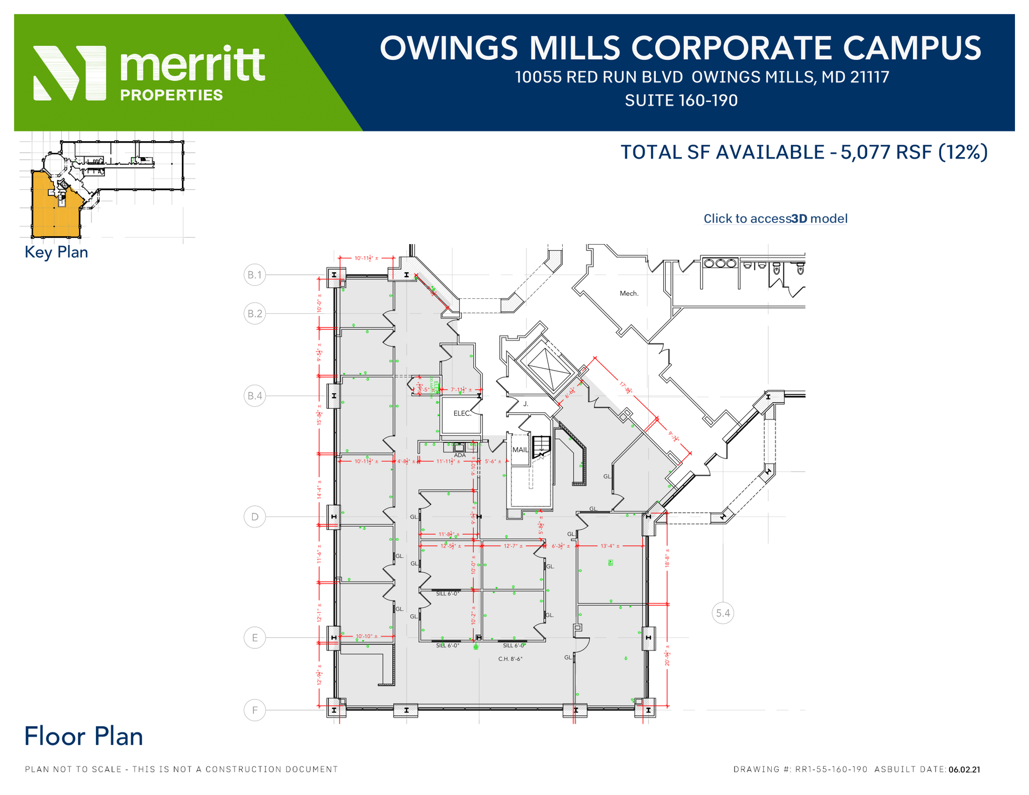 10045 Red Run Blvd, Owings Mills, MD for lease Floor Plan- Image 1 of 1