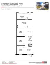 10930 Switzer Ave, Dallas, TX for lease Floor Plan- Image 1 of 2