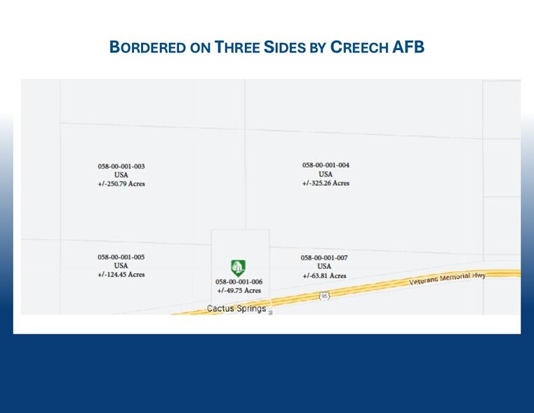 28460 N US Highway 95, Indian Springs, NV à vendre - Plan cadastral - Image 3 de 9