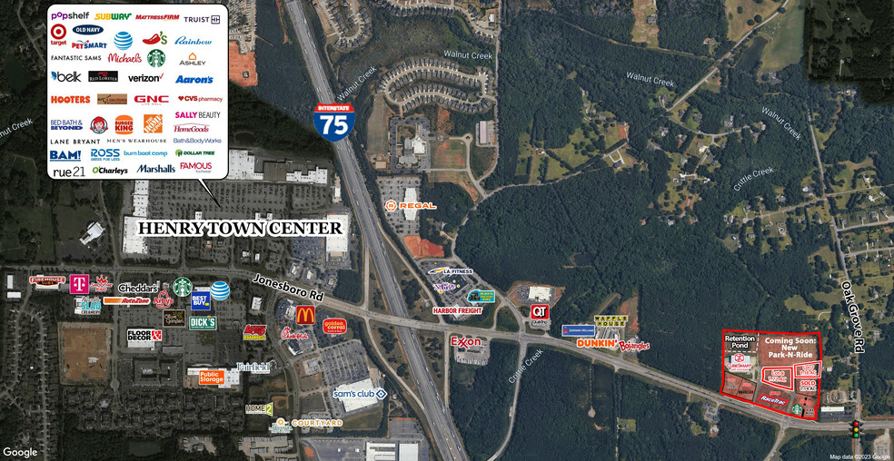 1130 Jonesboro Rd, McDonough, GA for sale - Aerial - Image 2 of 2