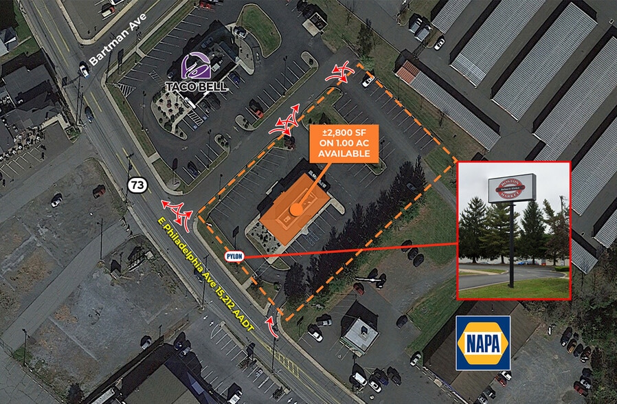 1111 E Philadelphia Ave, Gilbertsville, PA à louer - Photo du bâtiment - Image 2 de 13