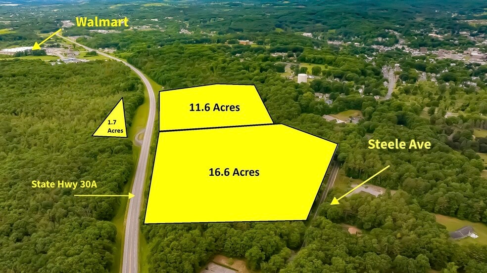 NY-30A, Gloversville, NY for sale - Aerial - Image 1 of 3