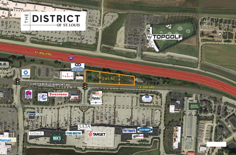 16861 Chesterfield Airport Rd, Chesterfield, MO for lease - Primary Photo - Image 1 of 2