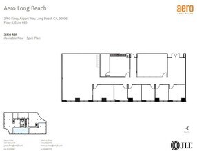 3900 Kilroy Airport Way, Long Beach, CA for lease Floor Plan- Image 1 of 1