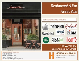 Plus de détails pour 111 W 9th St, Los Angeles, CA - Commerce de détail à louer