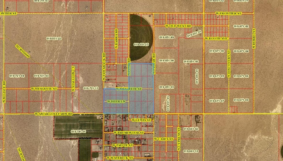 3536 W Amargosa Farm Rd, Amargosa Valley, NV à vendre - Plan cadastral - Image 3 de 6