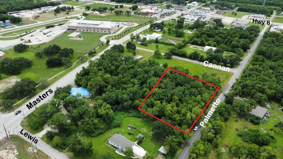 0 Palmetto St, Manvel, TX à vendre - Aérien - Image 2 de 14