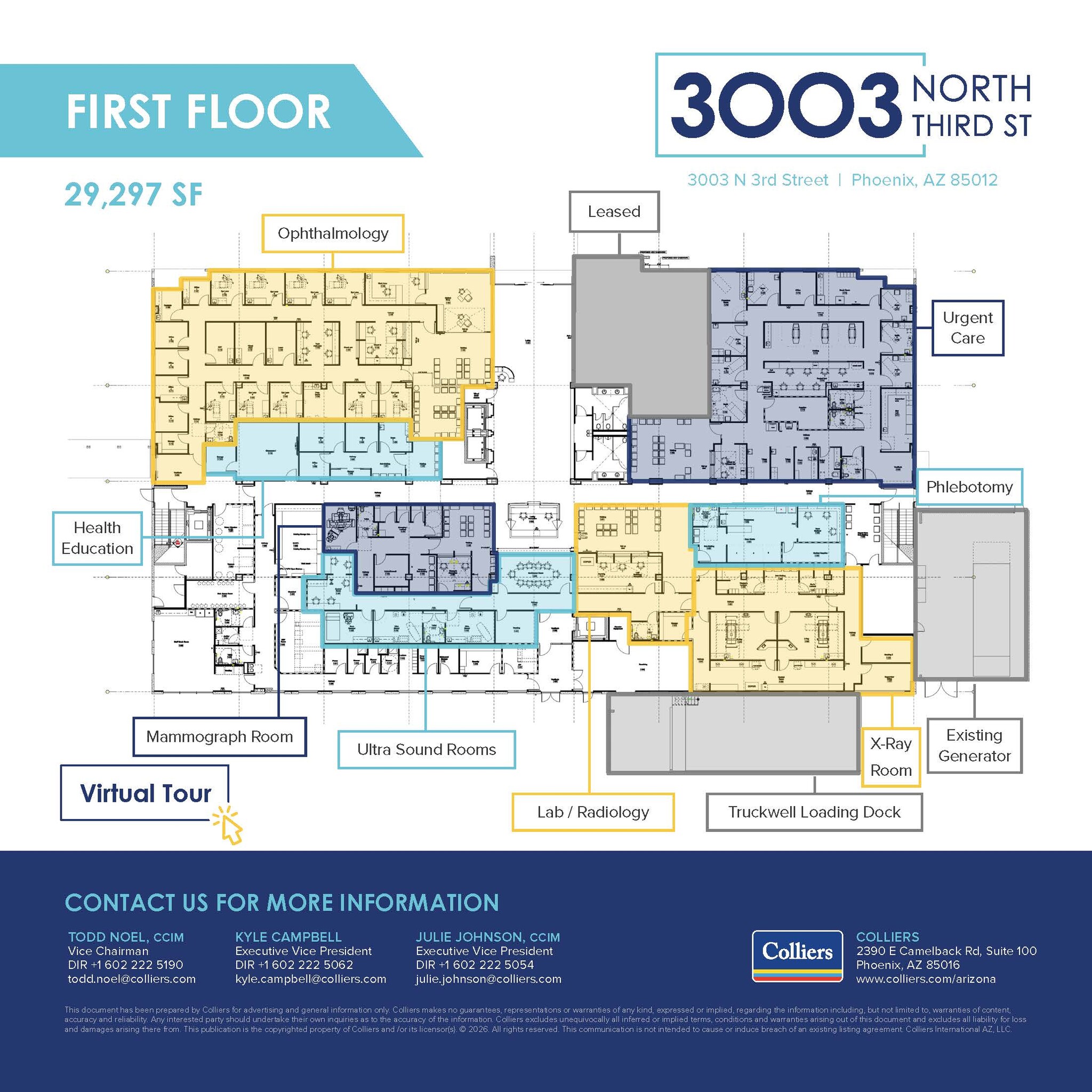 3003 N 3rd St, Phoenix, AZ for sale Floor Plan- Image 1 of 1