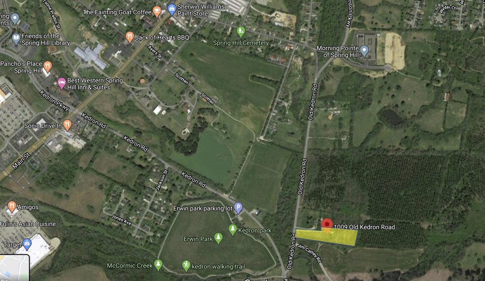 1009 Old Kedron Rd, Spring Hill, TN à vendre - Photo du bâtiment - Image 1 de 14