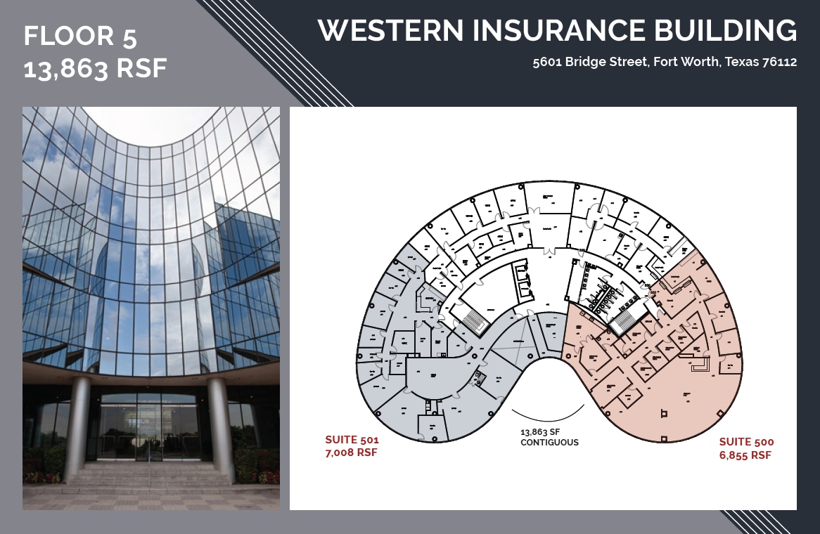 5601 Bridge St, Fort Worth, TX à louer Plan d’étage- Image 1 de 1