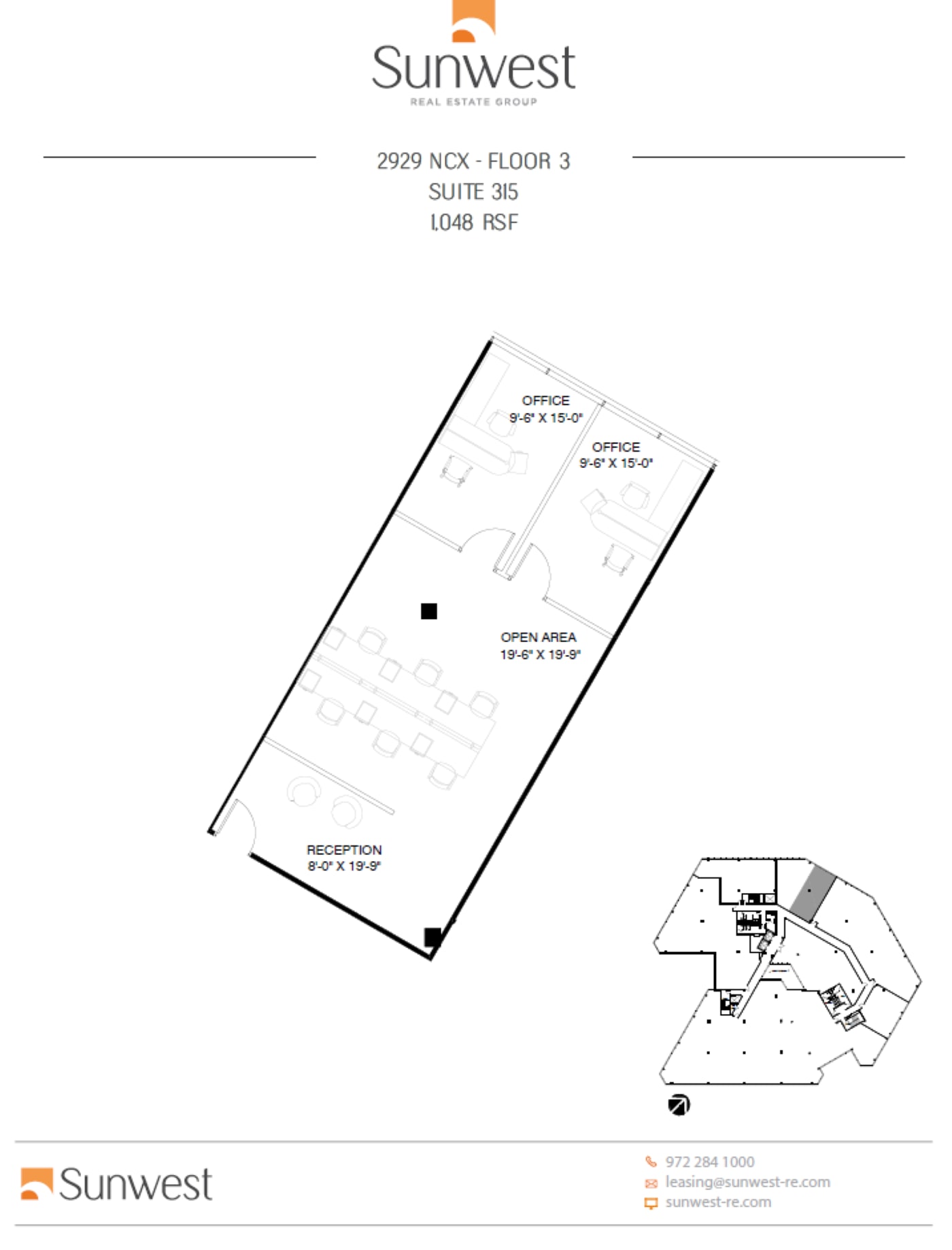 2929 N Central Expy, Richardson, TX à louer Plan d’étage- Image 1 de 1