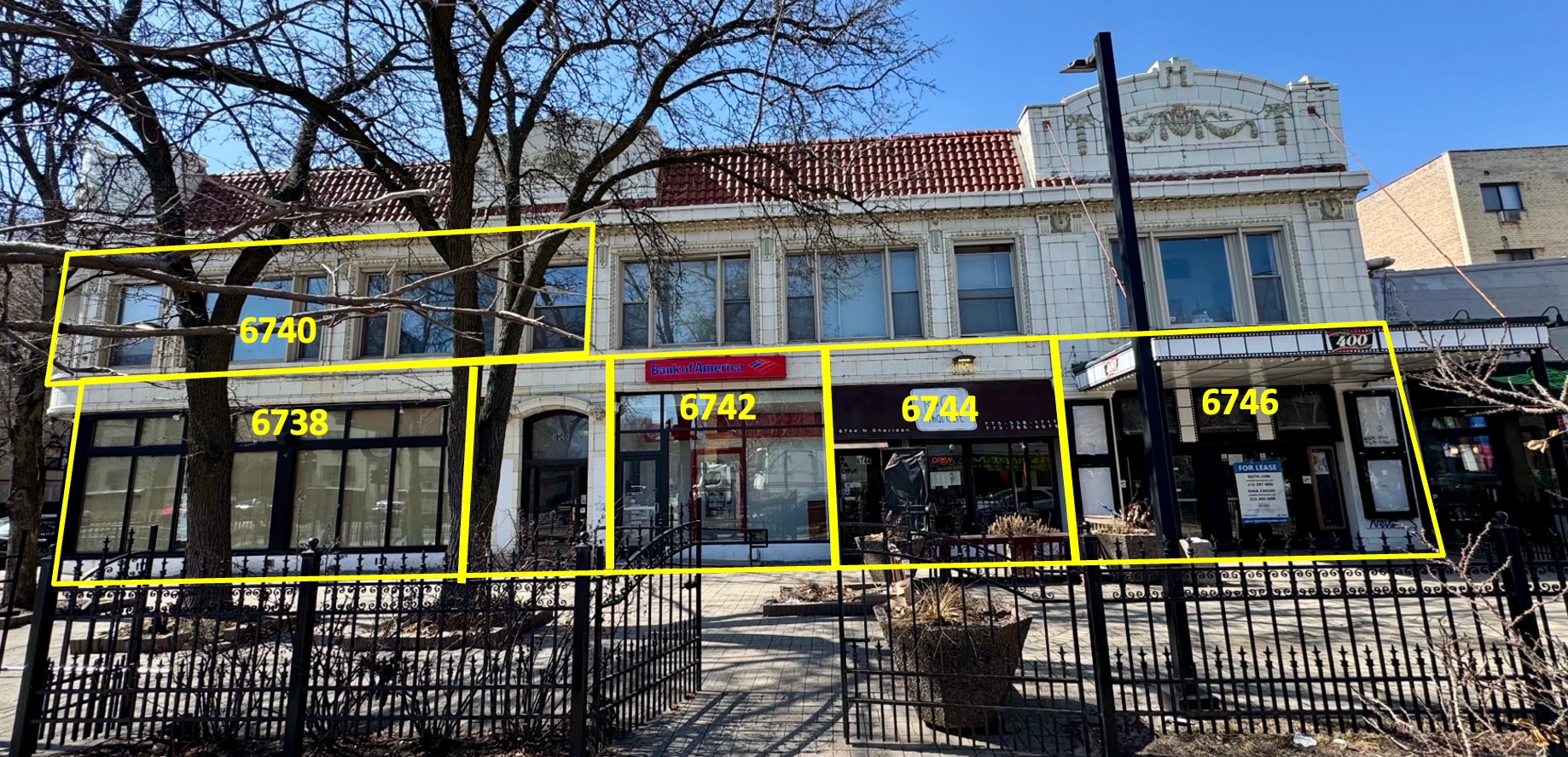 6738 N Sheridan Rd, Chicago, IL à louer Photo principale- Image 1 de 6