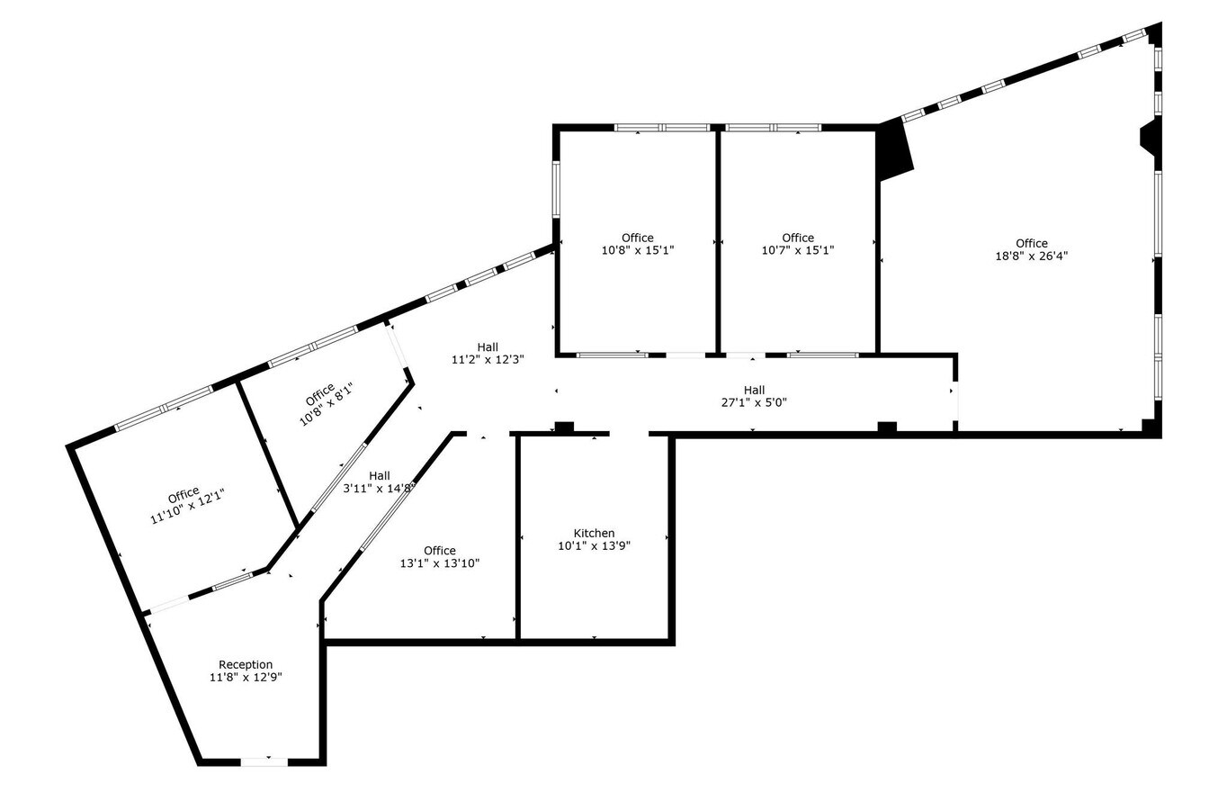 17501 Biscayne Blvd, Aventura, FL 33160 - Unit 5B -  - Floor Plan - Image 1 of 12