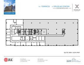5960 Berkshire Ln, Dallas, TX à louer Plan d’étage- Image 2 de 2
