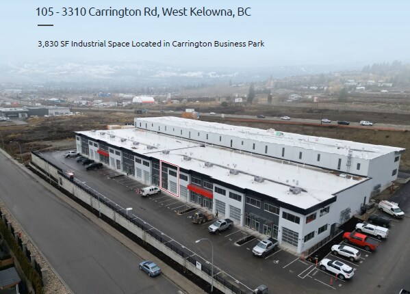 Plus de détails pour 3310 Carrington Rd, West Kelowna, BC - Industriel à louer