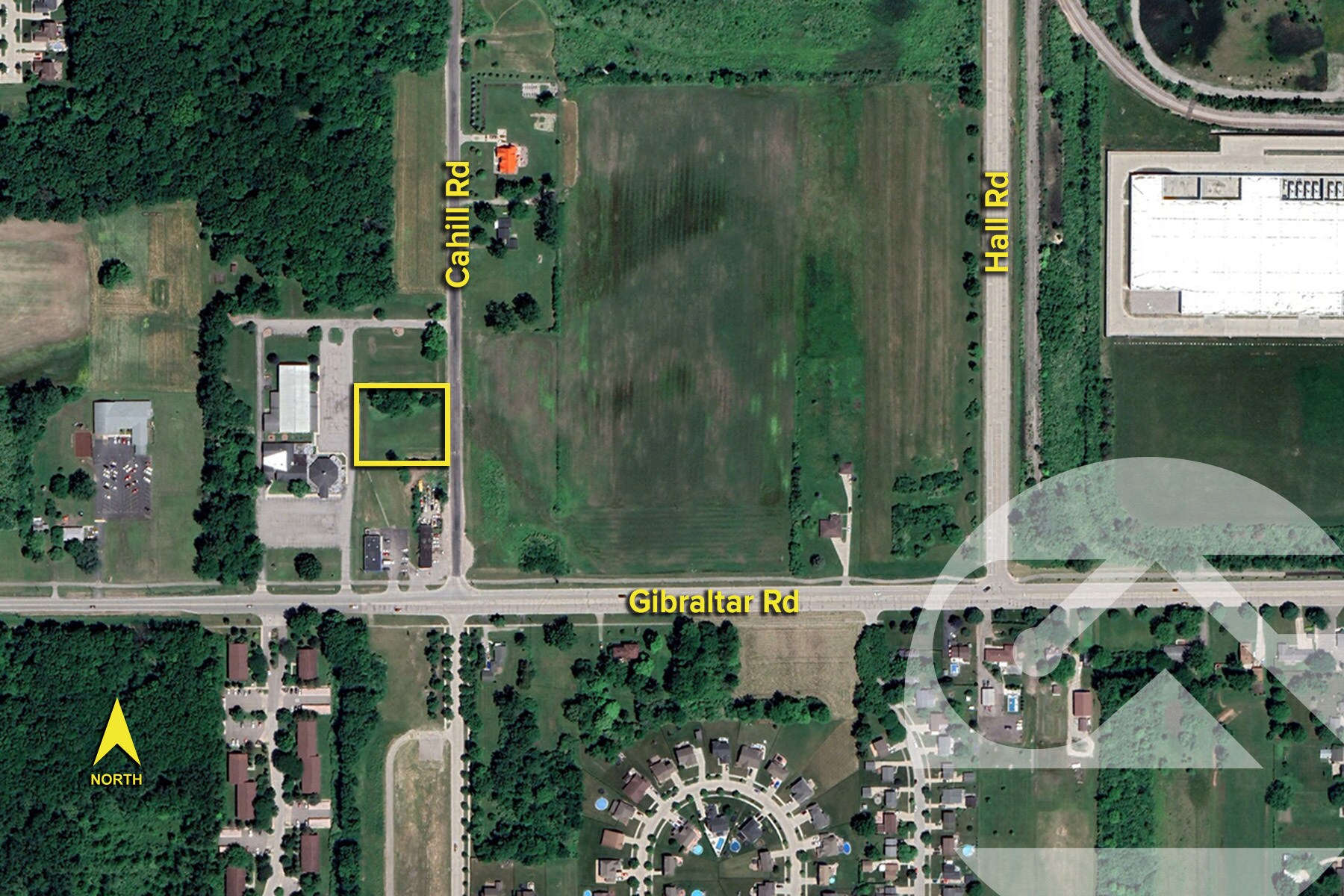 23940 Gibraltar Rd, Flat Rock, MI à vendre Photo du bâtiment- Image 1 de 2