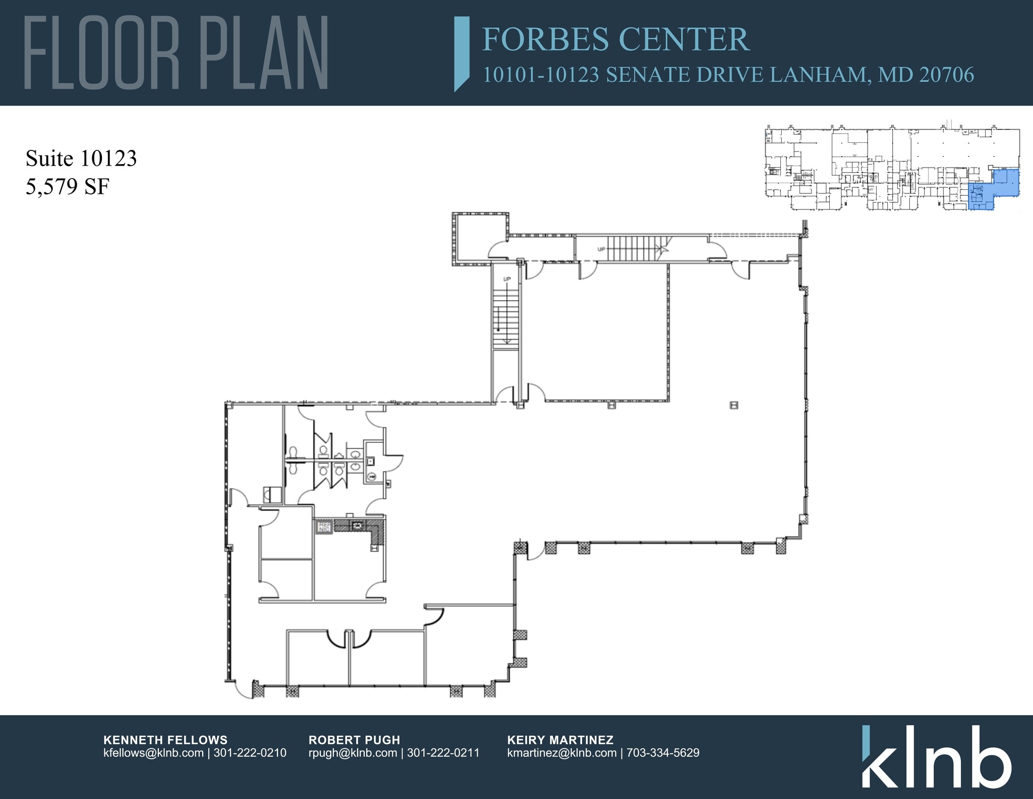 10101-10123 Senate Dr, Lanham, MD for lease Site Plan- Image 1 of 1