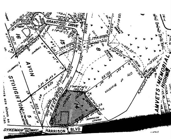 1 Harrison Blvd, Avon, MA for lease - Plat Map - Image 2 of 3