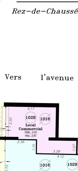Commerce de détail dans Boulogne-Billancourt à vendre - Plan d’étage - Image 1 de 1
