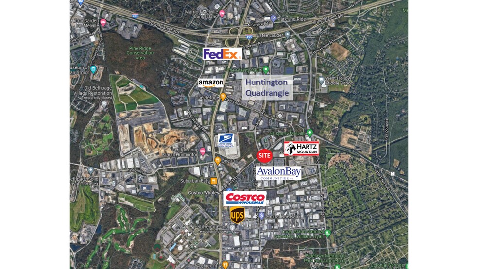 Ruland Rd, Melville, NY à louer - Aérien - Image 3 de 5