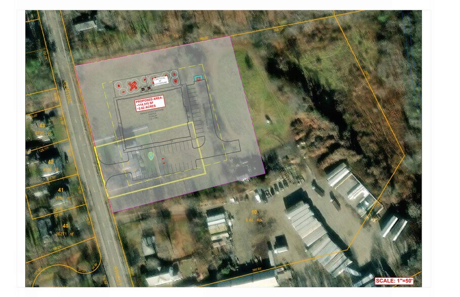 356 Central St, Foxborough, MA for sale - Site Plan - Image 3 of 4
