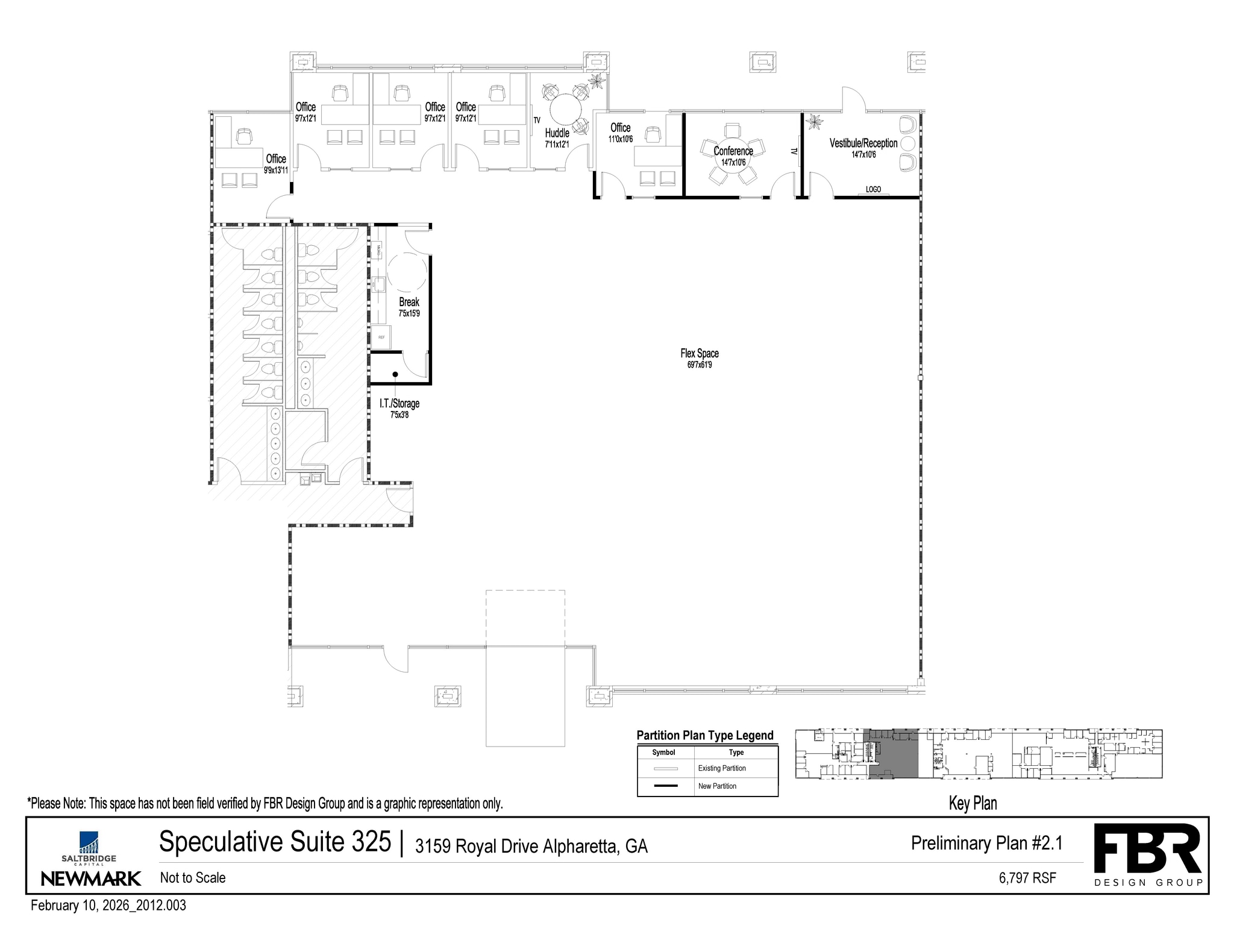 3159 Royal Dr, Alpharetta, GA à louer Plan d’étage- Image 1 de 1