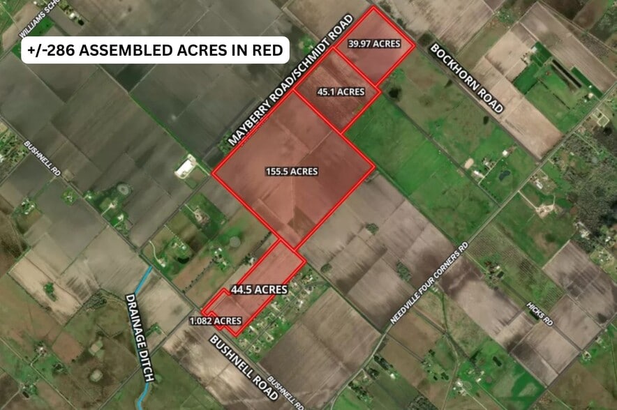 0 Bockhorn rd, Needville, TX for sale - Aerial - Image 2 of 14