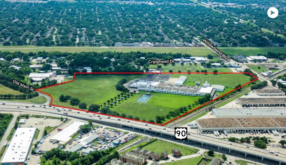 11530 Main St, Houston, TX à vendre - Aérien - Image 2 de 3