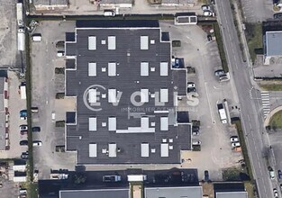 Décines-Charpieu - Aerial map view